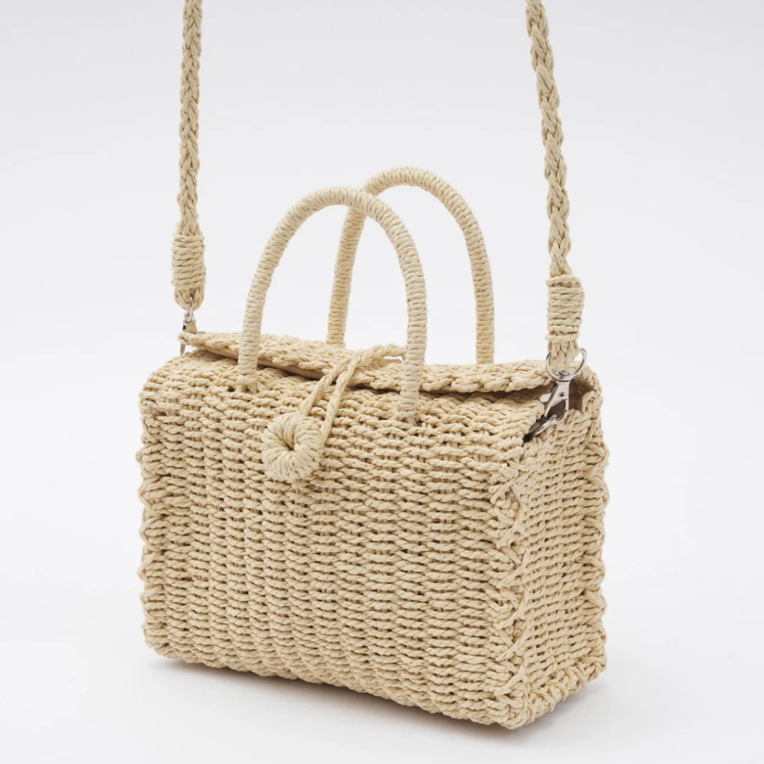 Maya Stroh Strandtasche
